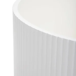 Stolik Kawowy Tabi Matowy Bialy 40X36 Cm