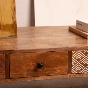 Stolik Kawowy Tayo Lite Drewno Mango 117X65X35 Cm