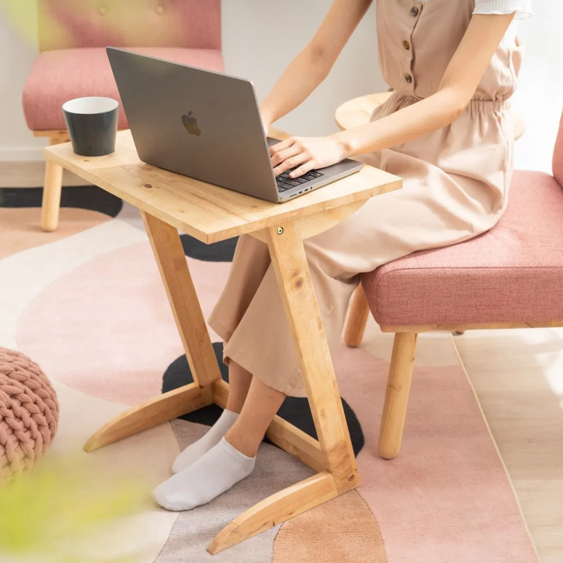 stolik_pomocniczy_raffles_0.webp Stolik Pomocniczy Raffles Naturalny 50X40X61 Cm