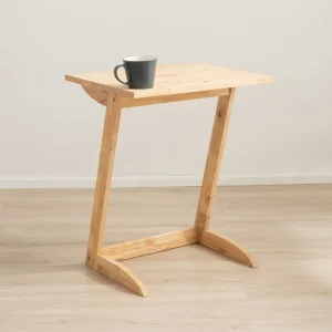 Stolik Pomocniczy Raffles Naturalny 50X40X61 Cm