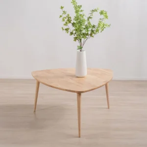 Stolik Purnam Naturalny 90X90X45,5 Cm