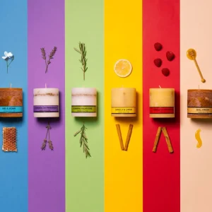 Swieca Asturias Honey & Jasmine 8X8 Cm 60 H