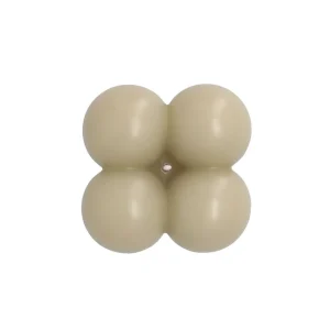 Swieca Bubble Bezowa 6X6X6 Cm