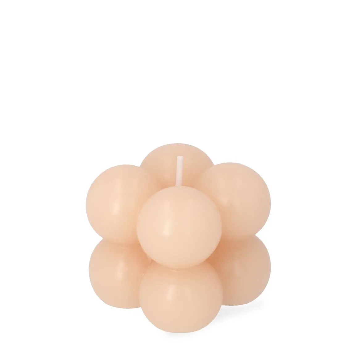 swieca_bubble_jasnorozowa_2.webp Swieca Bubble Jasnorozowa 6X6X6 Cm