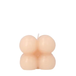 Swieca Bubble Jasnorozowa 6X6X6 Cm
