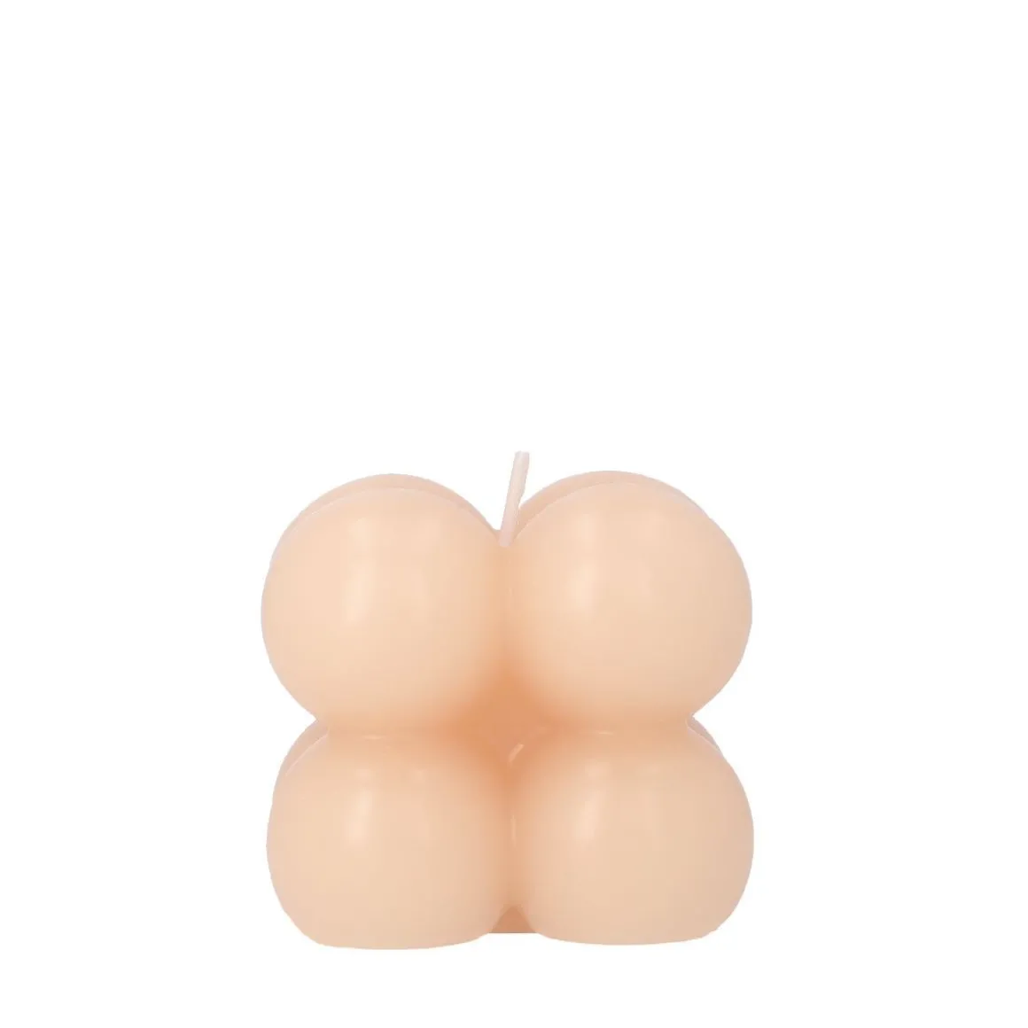 swieca_bubble_jasnorozowa_3.webp Swieca Bubble Jasnorozowa 6X6X6 Cm