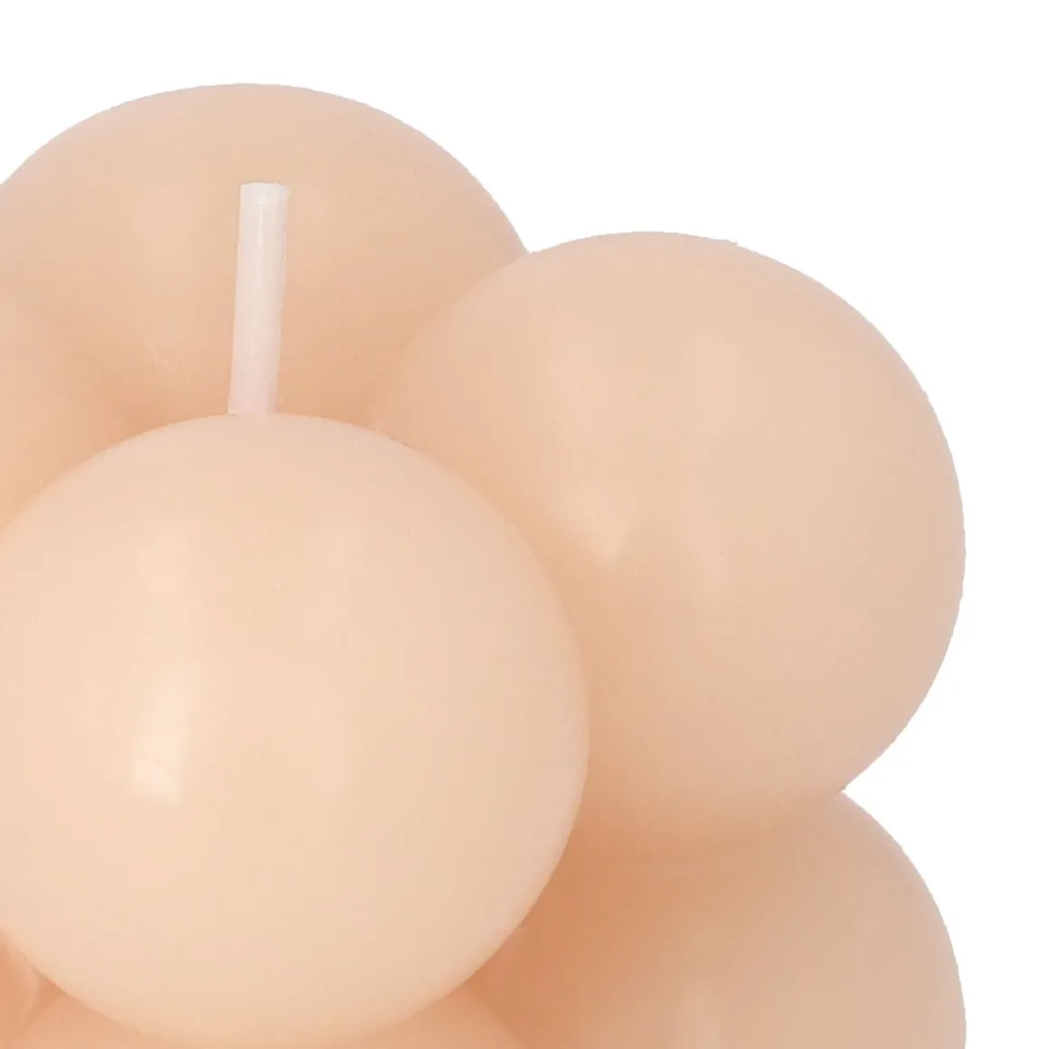 swieca_bubble_jasnorozowa_4.webp Swieca Bubble Jasnorozowa 6X6X6 Cm