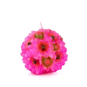 Swieca Floral Aura Kwiaty Rozowe 185 G