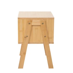 Szafka Nocna Slumber Bambusowy Naturalny 42X29X42 Cm