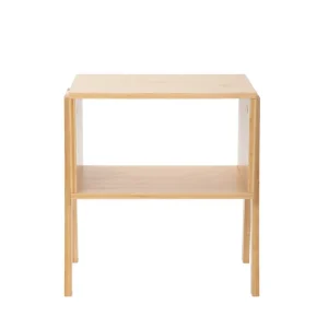 Szafka Nocna Slumber Bambusowy Naturalny 42X29X42 Cm