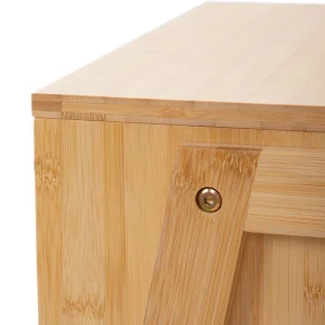 Szafka Nocna Slumber Bambusowy Naturalny 42X29X42 Cm