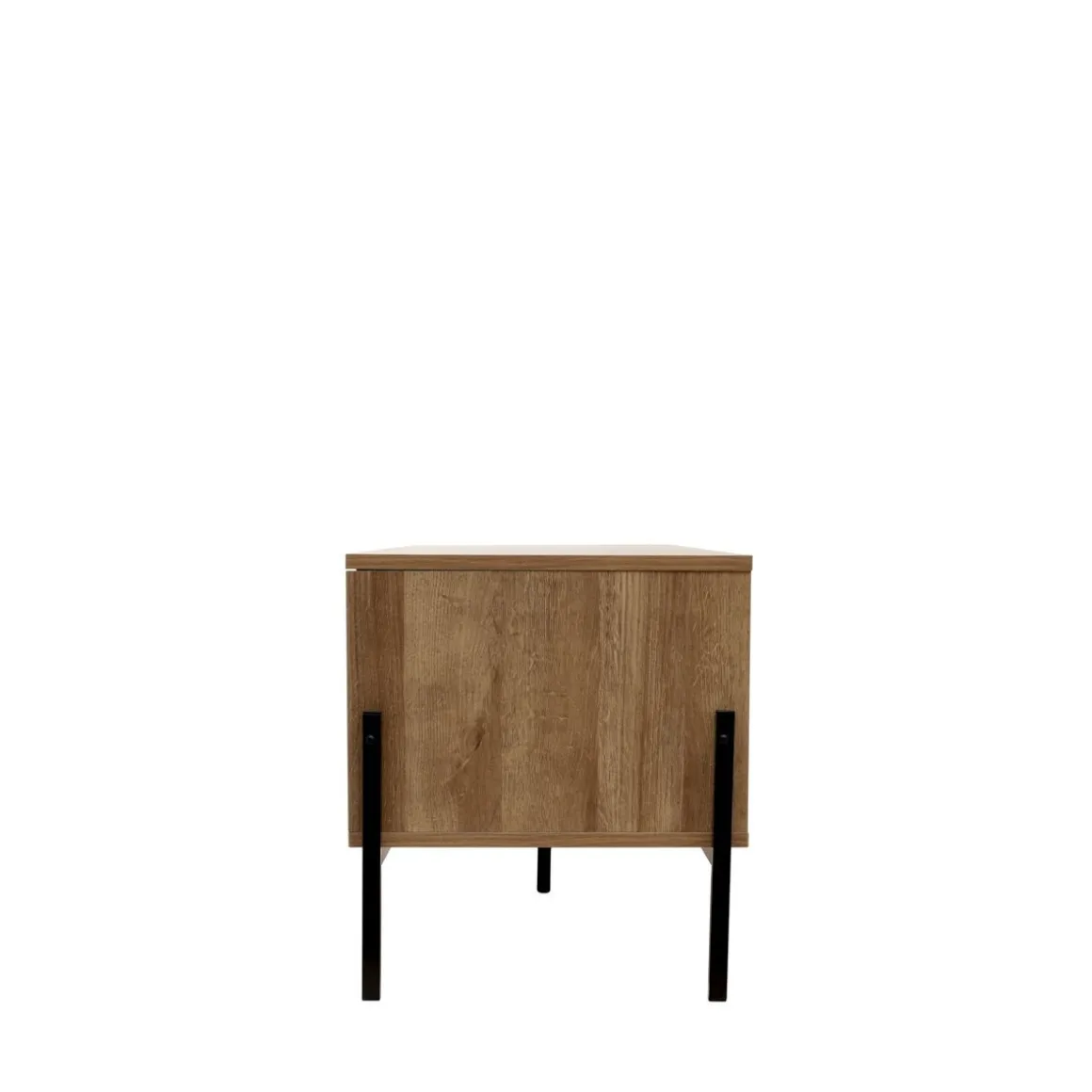 szafka_rtv_haga_z_rattane_3.webp Szafka Rtv Haga Z Rattanem I Z Metalowymi Nogami 140X40X44 Cm