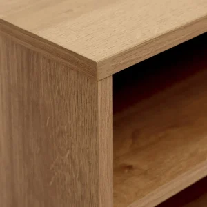 Szafka Rtv Haga Z Rattanem I Z Metalowymi Nogami 140X40X44 Cm