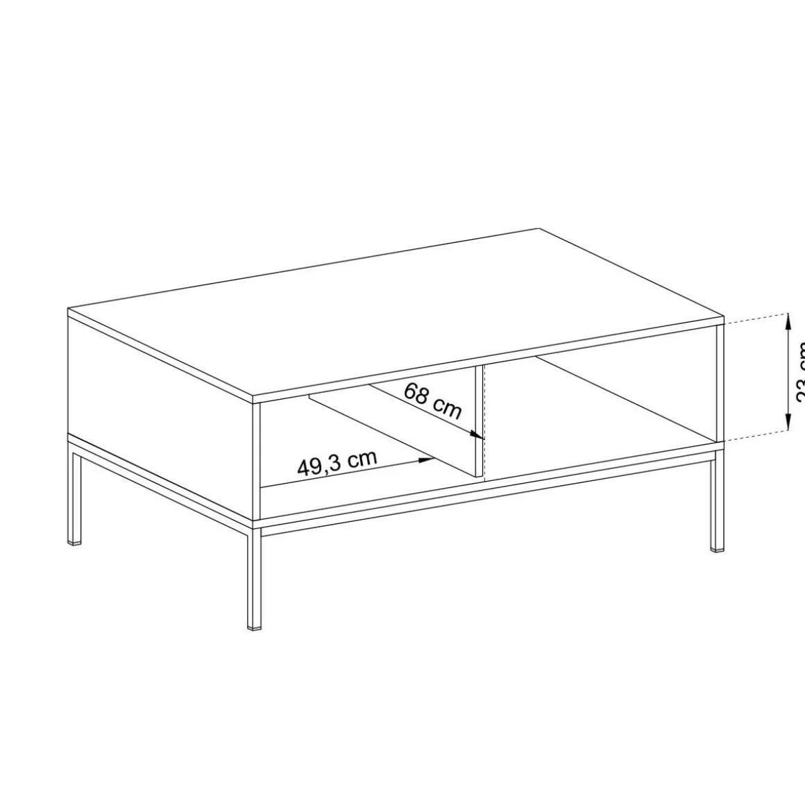 szafka_rtv_mono_bordowa_x_3.webp Szafka Rtv Mono! Bordowa 103,5X46,2X68 Cm