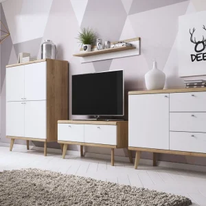 Szafka Rtv Primo! Dab Riviera 107X50X40 Cm