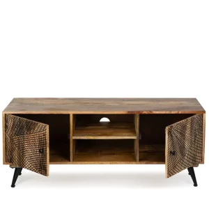 Szafka Rtv Raffla Lite Drewno Mango 130X40X55