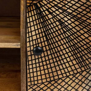 Szafka Rtv Raffla Lite Drewno Mango 130X40X55