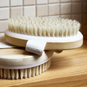 Szczotka Serenity Z Naturalnym Wlosiem Do Masazu Na Sucho I Mokro 10X10X4 Cm