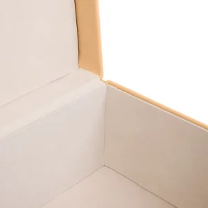 Szkatulka Mela Z Eko Skory Brazowa 23X16,5X12,5 Cm