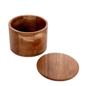 Szkatulka Na Bizuterie Acacia Z Drewna Akacjowego 16,5X16,5X12 Cm