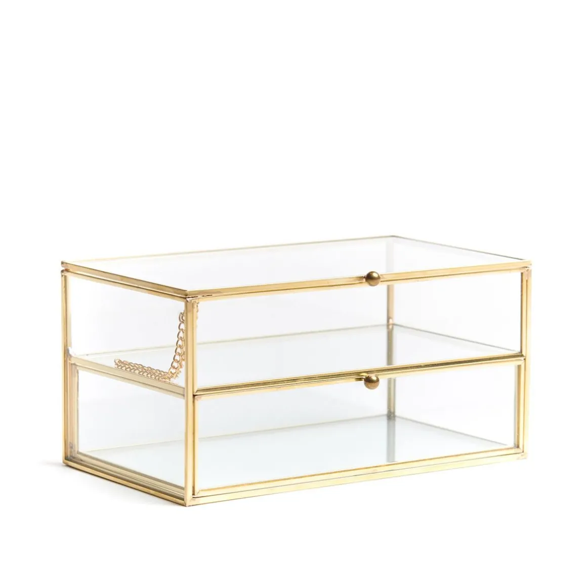 szkatulka_na_bizuterie_gr_0-11.webp Szkatulka Na Bizuterie Grazia Z Szufladka Zlota 21X10X10,5 Cm