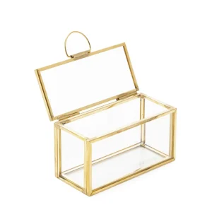 Szkatulka Na Bizuterie Grazia Mini Zlota 9X4X5Cm