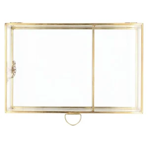 Szkatulka Na Bizuterie Grazia Zlota 23X15X5 Cm