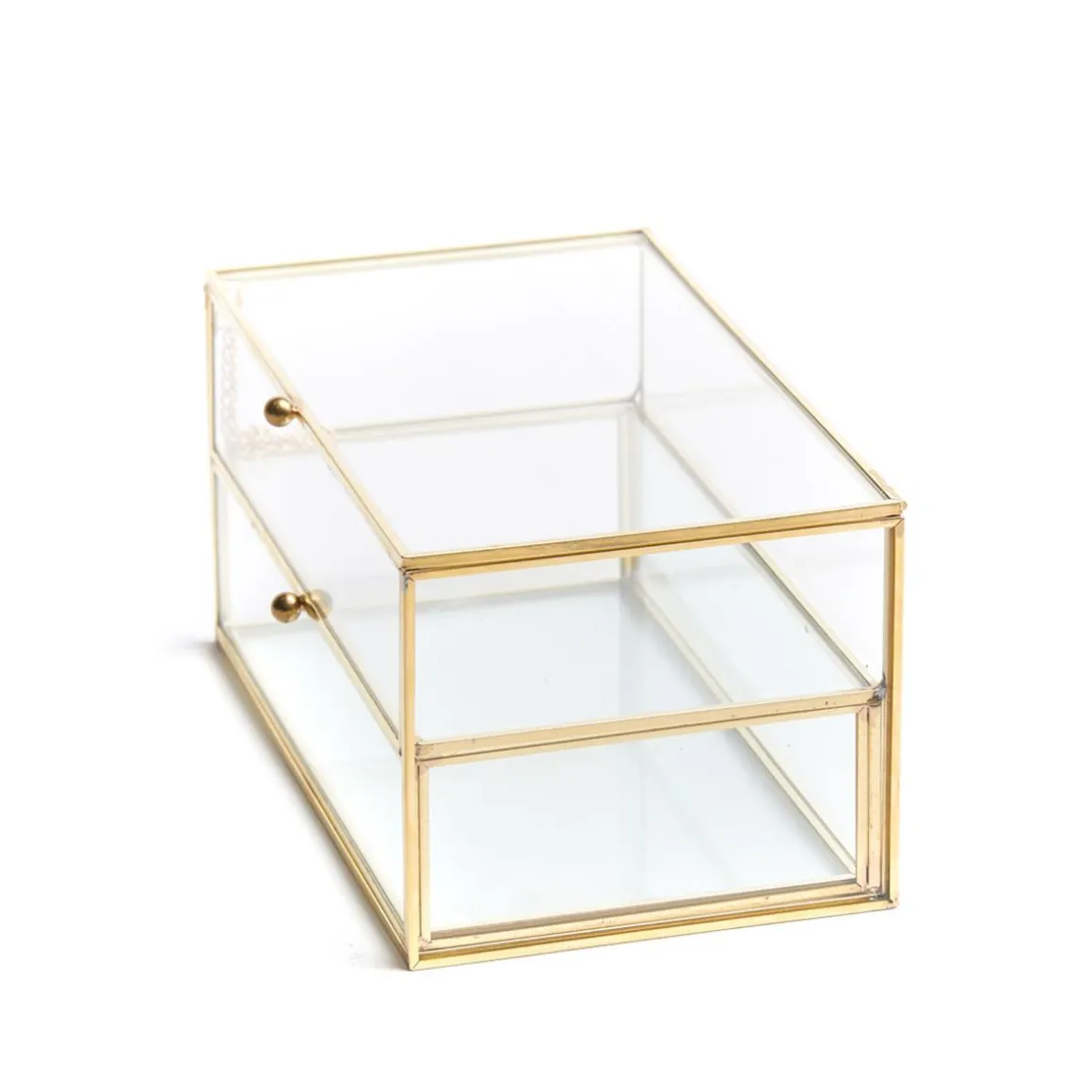 szkatulka_na_bizuterie_gr_5-2.webp Szkatulka Na Bizuterie Grazia Z Szufladka Zlota 21X10X10,5 Cm