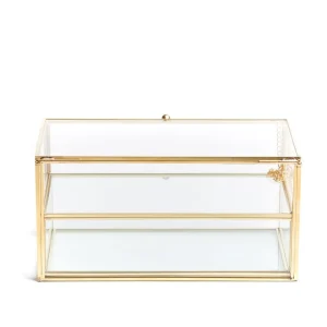 Szkatulka Na Bizuterie Grazia Z Szufladka Zlota 21X10X10,5 Cm