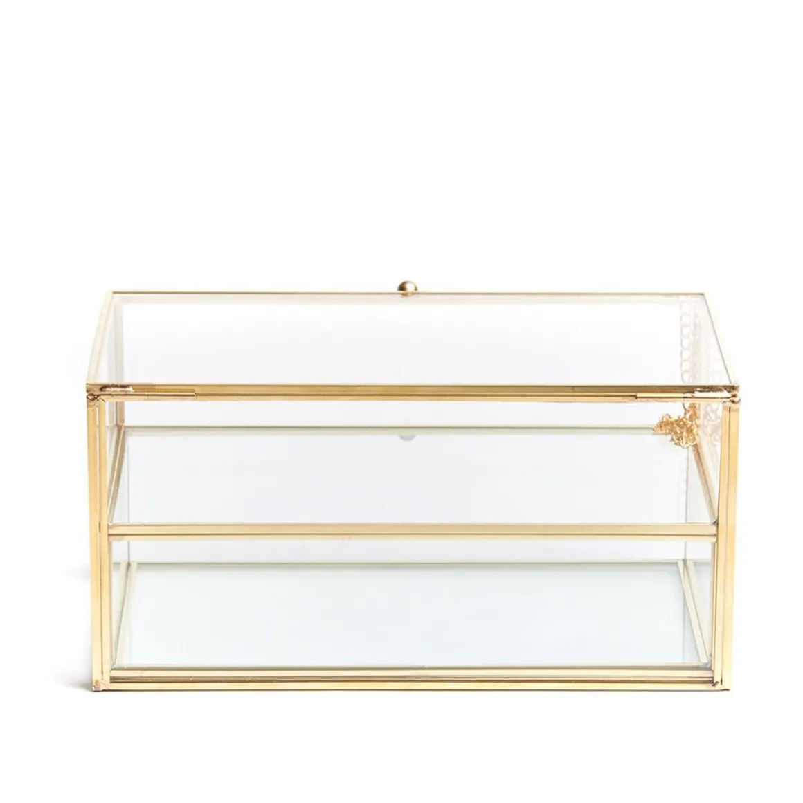 szkatulka_na_bizuterie_gr_6-1.webp Szkatulka Na Bizuterie Grazia Z Szufladka Zlota 21X10X10,5 Cm