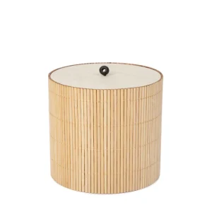 Szkatulka Na Bizuterie Loma Bambusowa 12X12 Cm