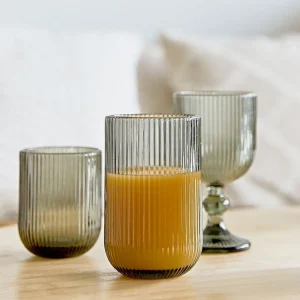 Szklanka Alesa Wysoka Szara 0,4 L