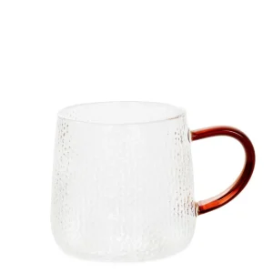 Szklanka Amber Mlotkowane Szkło 0,35 L