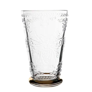 Szklanka Nellie Wysoka Ze Zlota Nozka 0,35 L