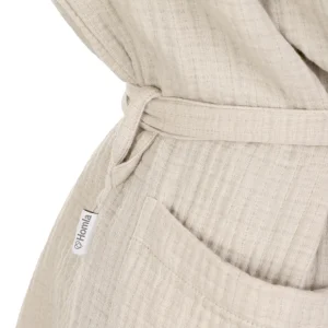 Szlafrok Elin Muslinowy Bezowy S/M