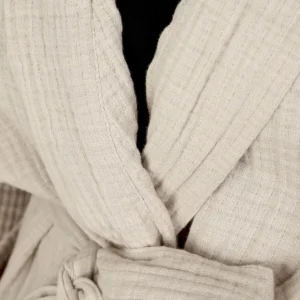 Szlafrok Elin Muslinowy Bezowy S/M