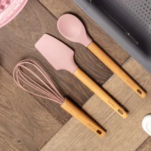 Szpatulka Easy Bake Silikonowa Rozowa