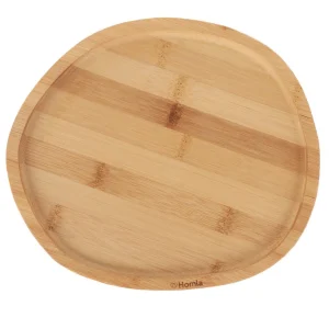 Taca Bambou Bambusowa Nieregularna 25X22 Cm