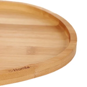 Taca Bambou Bambusowa Nieregularna 25X22 Cm