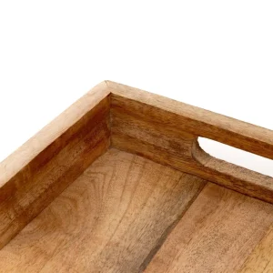 Taca Dekoracyjna Hamsa Z Drewna Mango 41X26X6 Cm