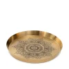 Taca Dekoracyjna Hamsa Ze Zdobieniem Zlota 31X31X3