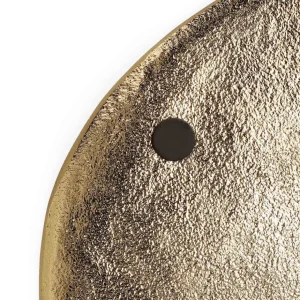 Taca Girona Metalowa Zlota 26X5 Cm