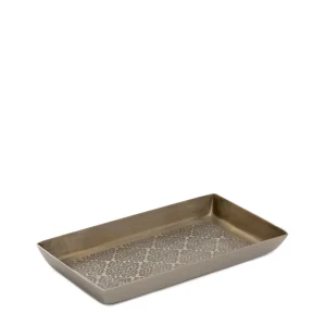 Tacka Araria Zlota Z Ozdobnymi Wytloczeniami 23X12X3 Cm