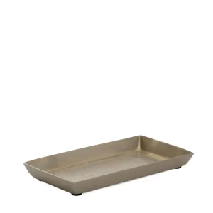 Tacka Nausa Zlota Z Ozdobnymi Wytloczeniami 23X12X3 Cm