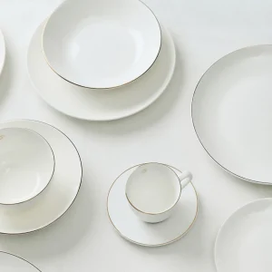 Talerz Auro Gleboki Ze Zlota Obwodka 21 Cm