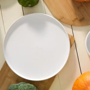 Talerz Famelio Obiadowy Bialy 27 Cm