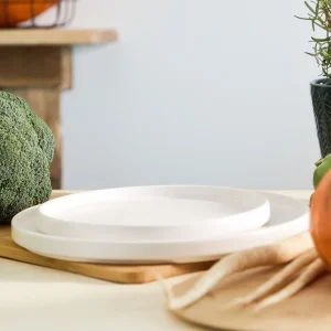 Talerz Famelio Obiadowy Bialy 27 Cm