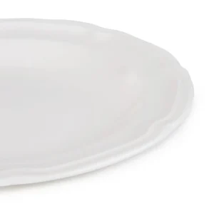 Talerz Jasmine Gleboki Bialy 22 Cm