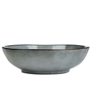 Talerz Labarro Gleboki Szary 18Cm