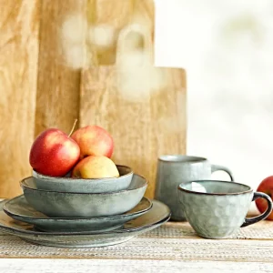 Talerz Labarro Gleboki Szary 18Cm